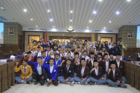 Sebanyak 100 Pelajar Kota Tangerang Deklarasi Tunggal Ika 
