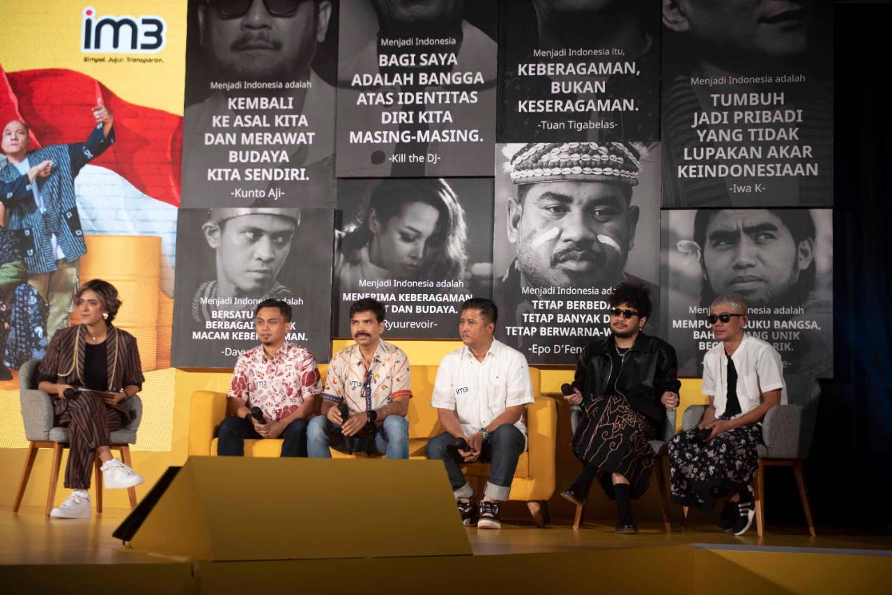 Musisi Lintas Genre Bersama Im3 Persembahkan Lagu ‘menjadi Indonesia